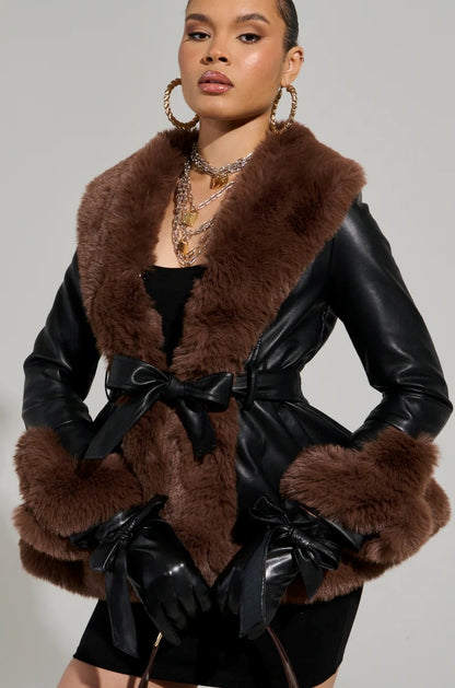 Nancy Faux Fur Coat