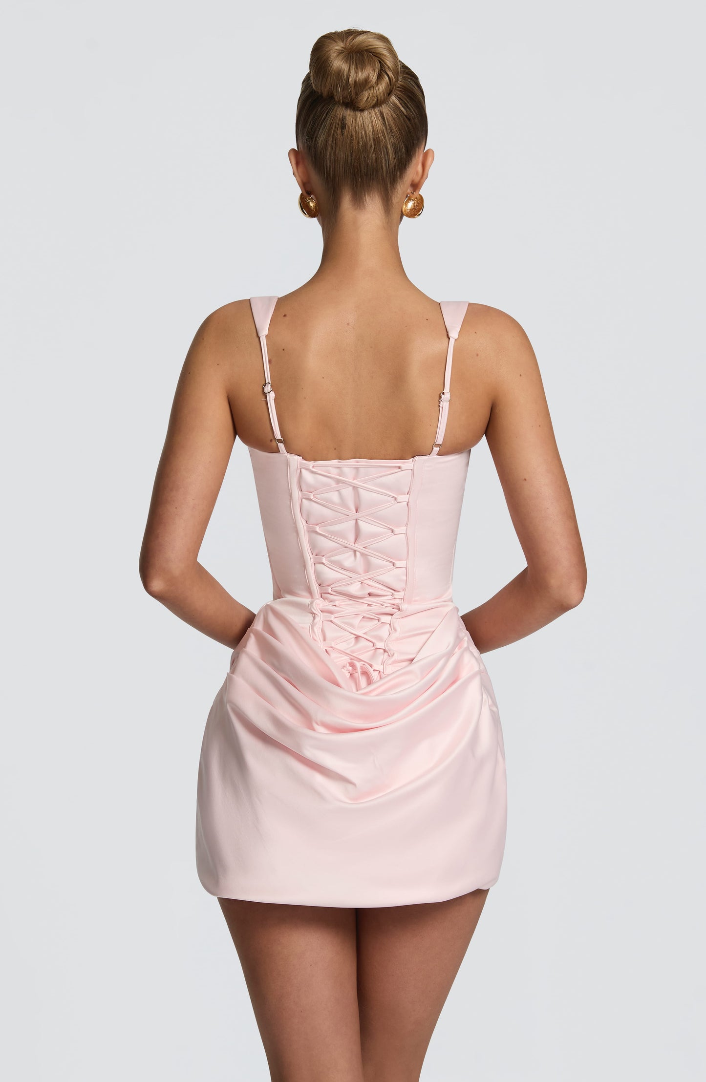 Antonia Mini Dress - Blush