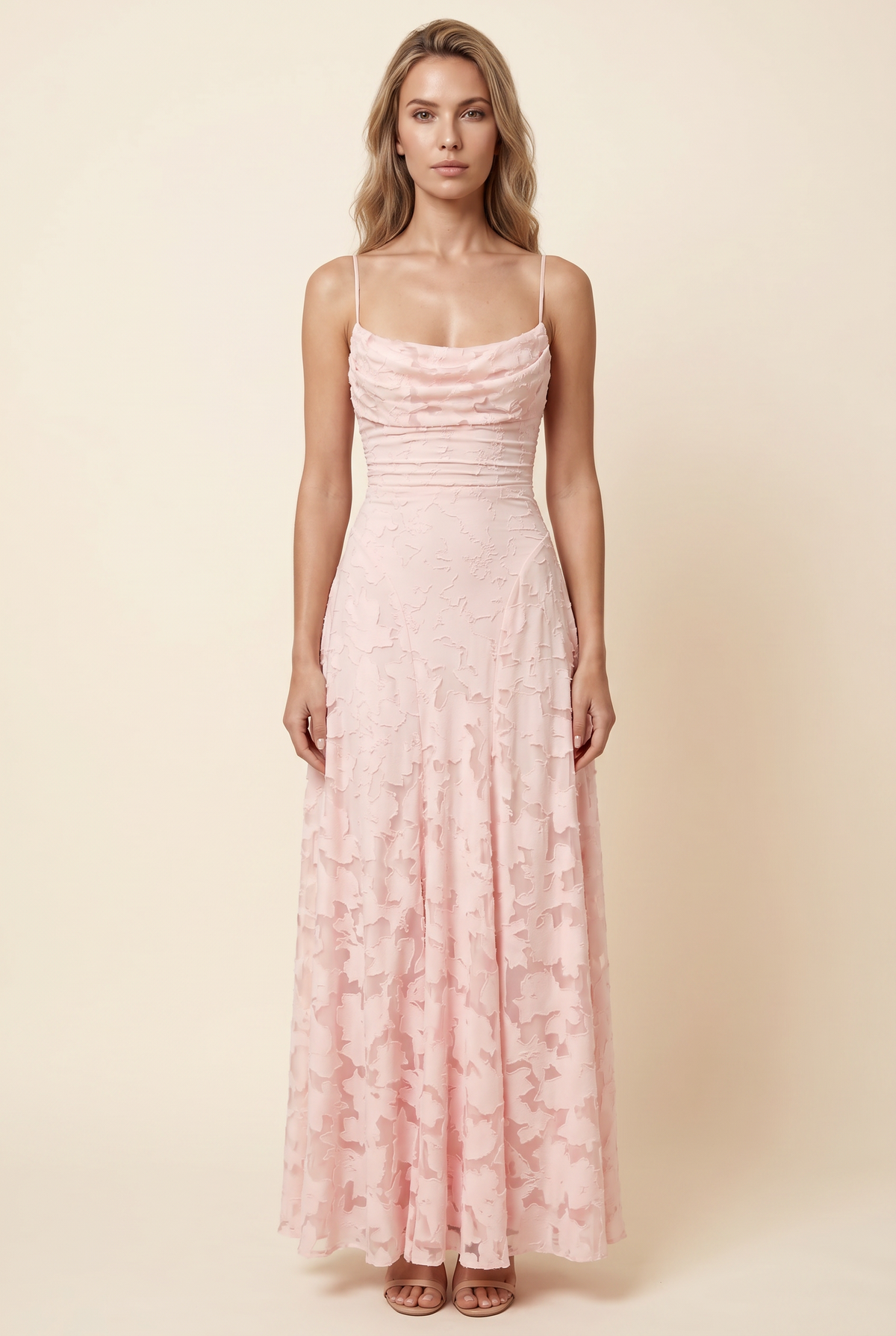 Katalina Maxi Dress - Light Pink