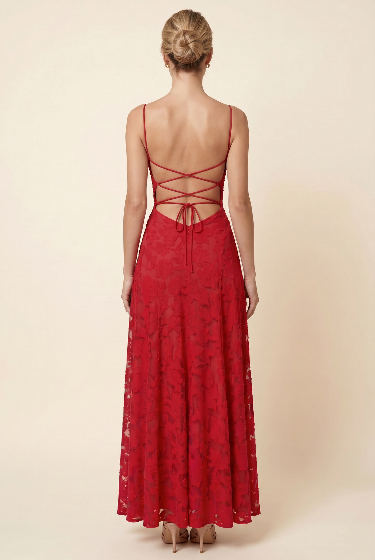 Katalina Maxi Dress - Red
