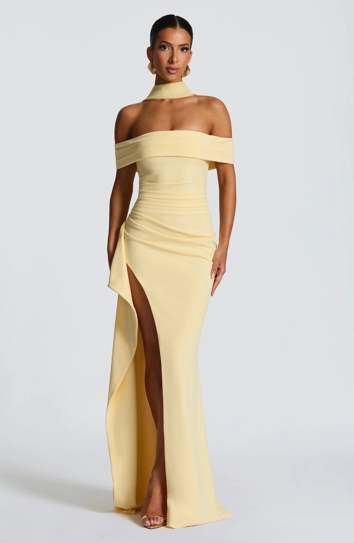 Kaya Maxi Dress - Lemon