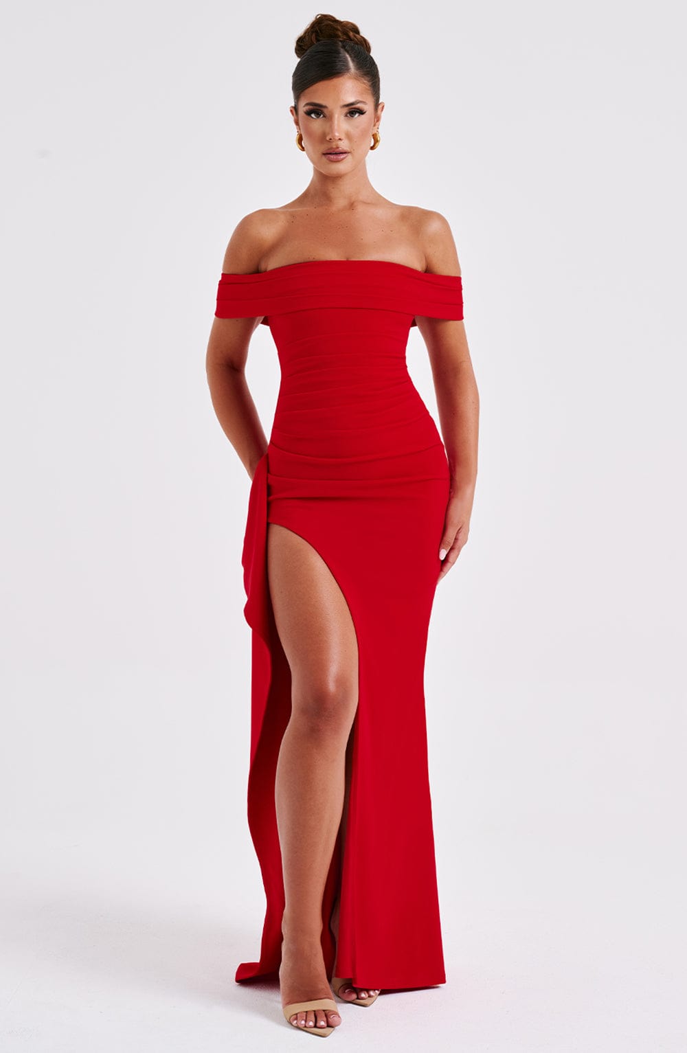 Kaya Maxi Dress - Red