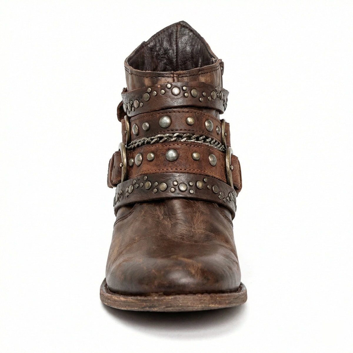 Aila Studded Ankle Boots