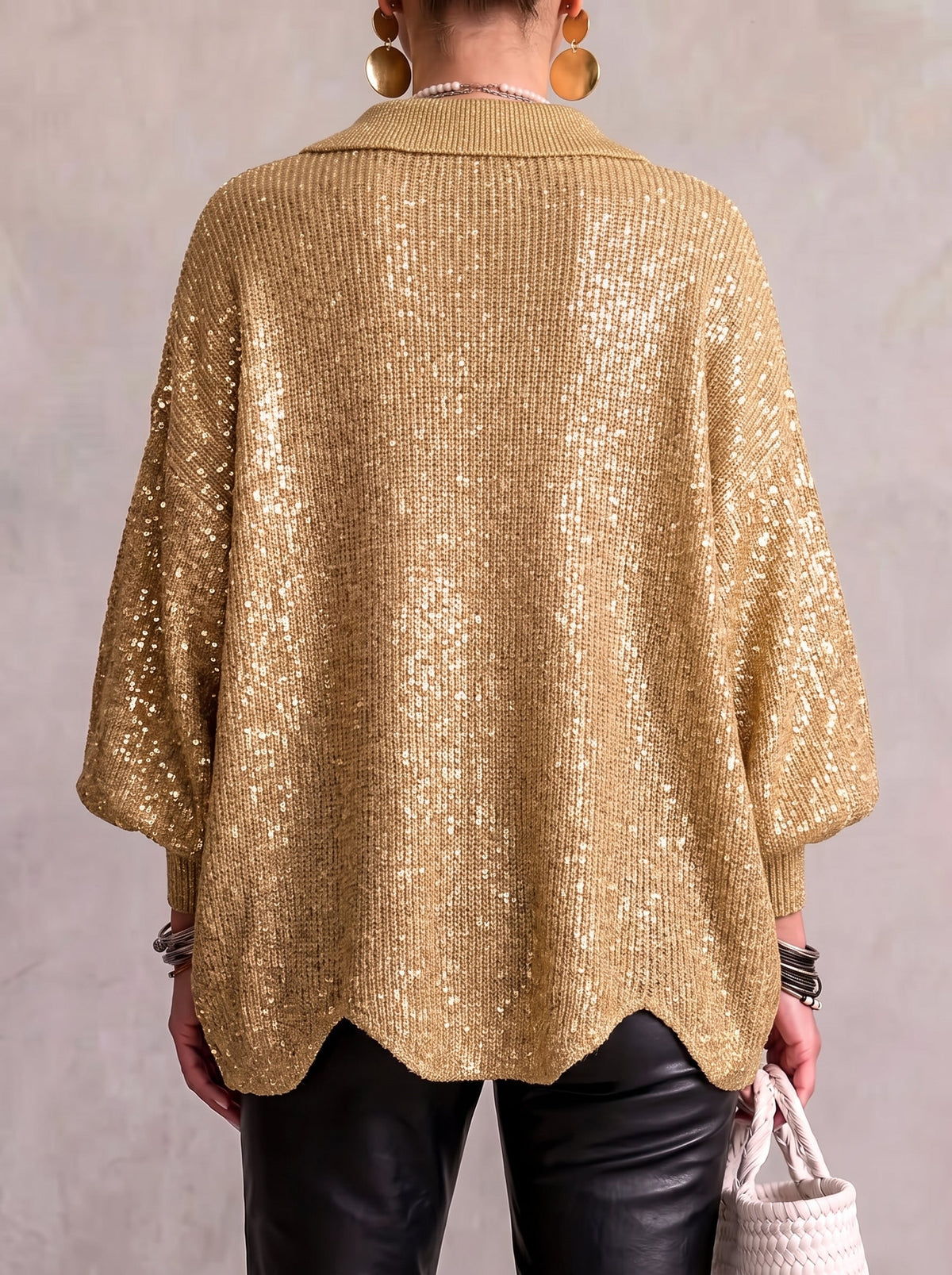 Alessa Collared Knit Top