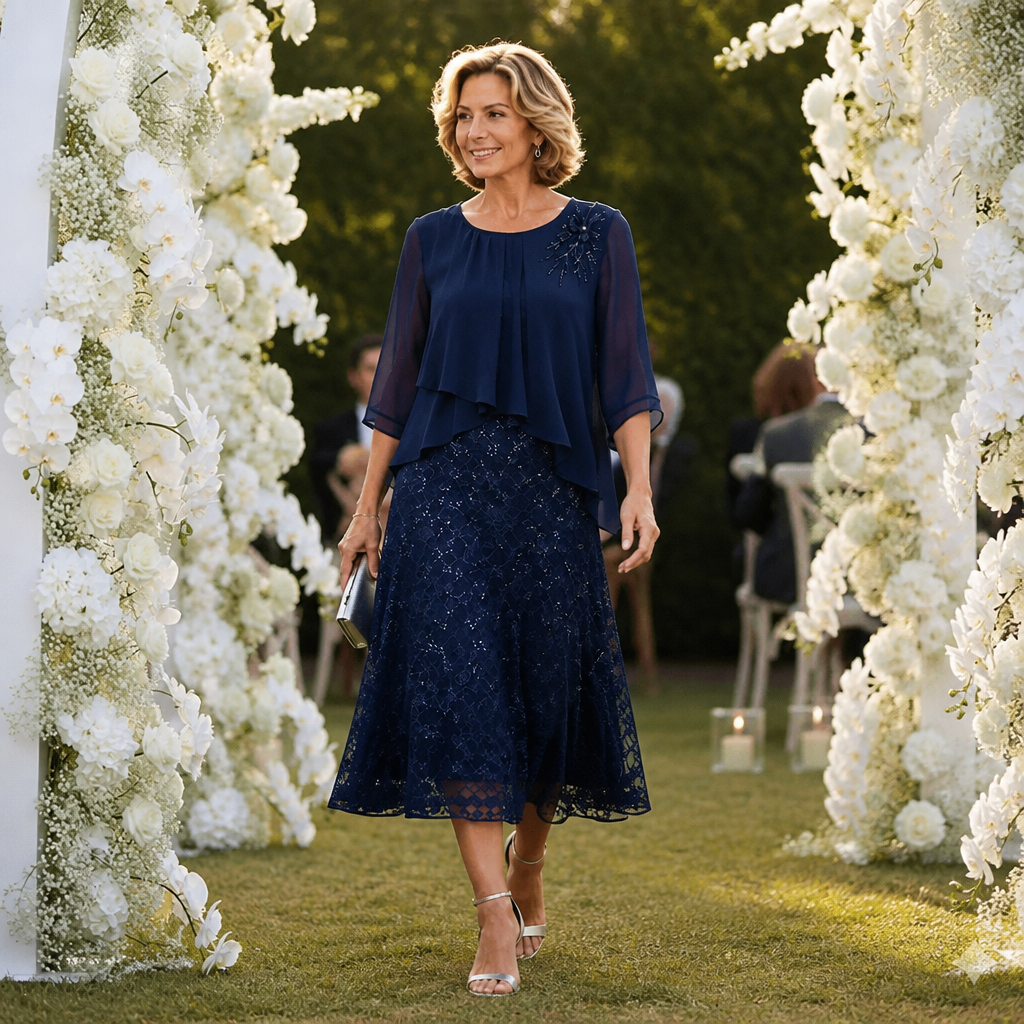 Alinta Lace Midi Dress