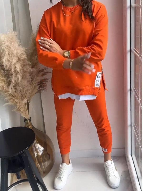 Allaire Relaxed Top Set - Orange