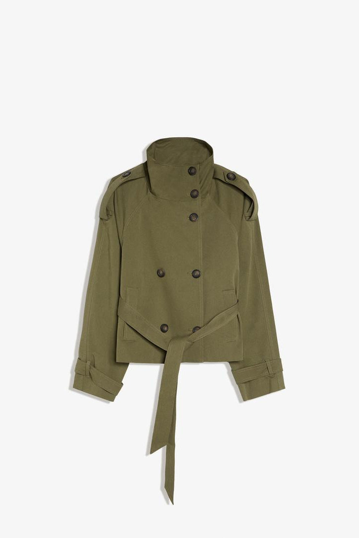 Amabel Cropped Trench Coat