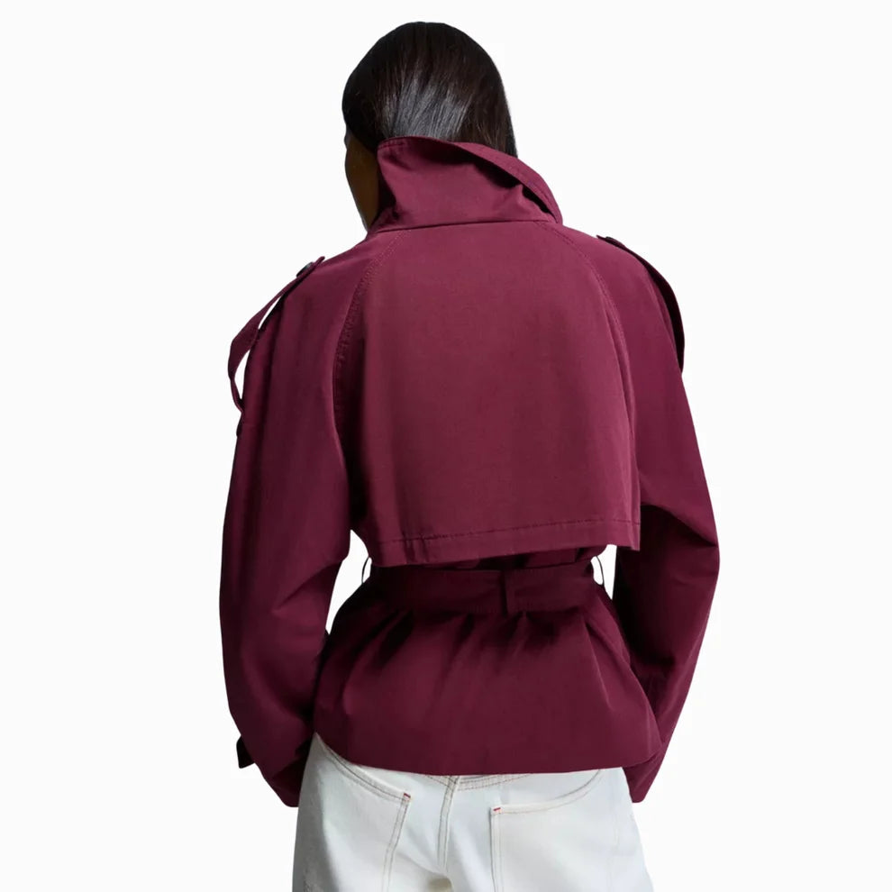 Amabel Cropped Trench Coat
