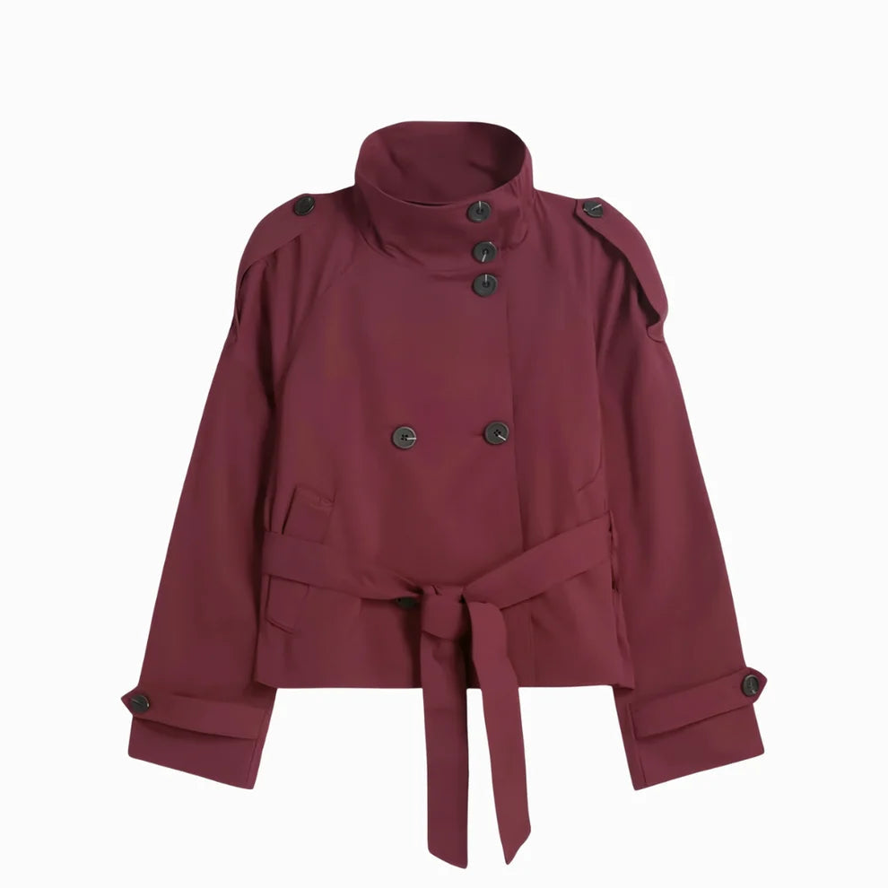 Amabel Cropped Trench Coat