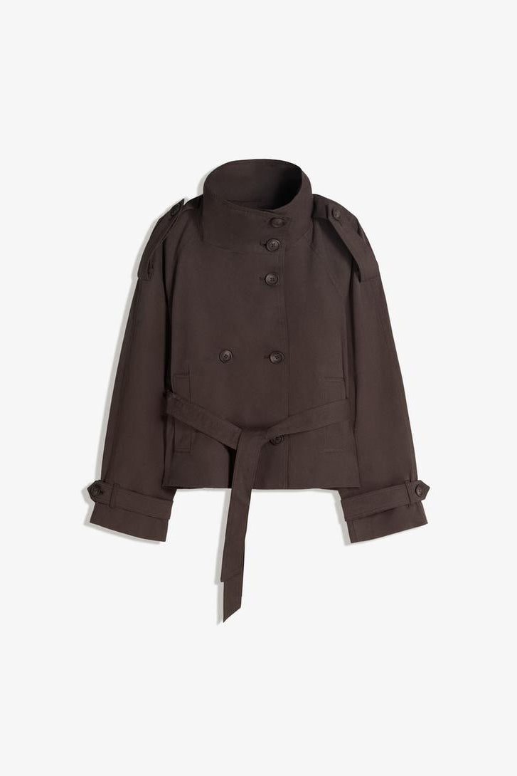 Amabel Cropped Trench Coat