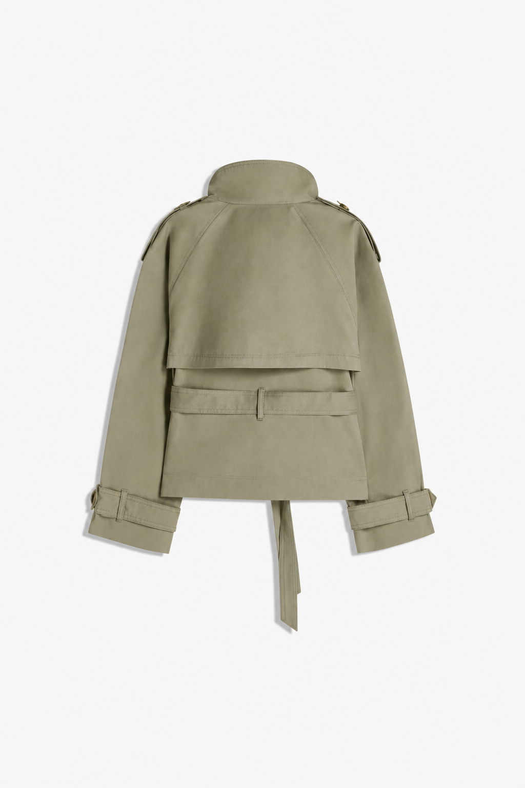 Amabel Cropped Trench Coat