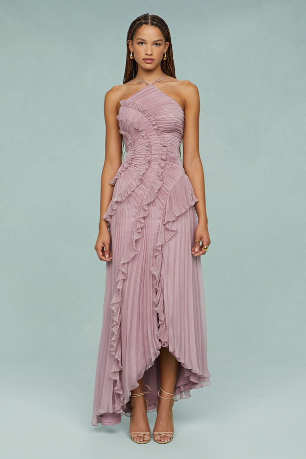 Amelia Halter Maxi Dress