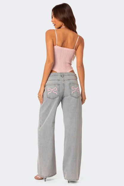 Amélie Bow Jeans