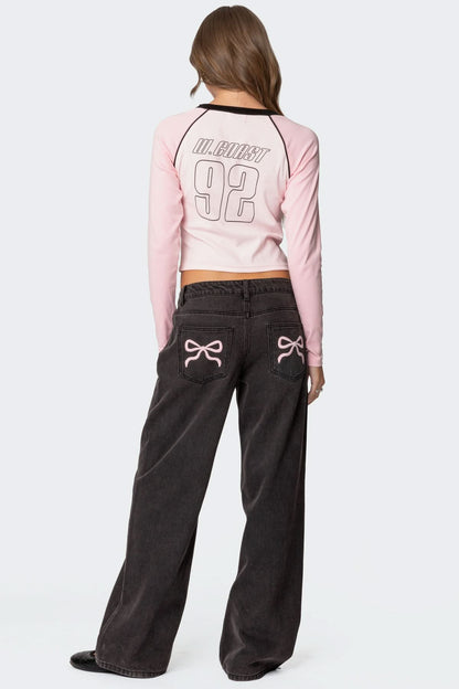 Amélie Bow Jeans
