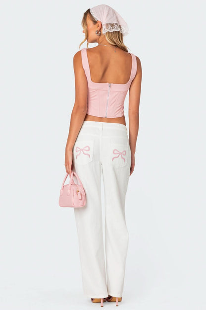 Amélie Bow Jeans