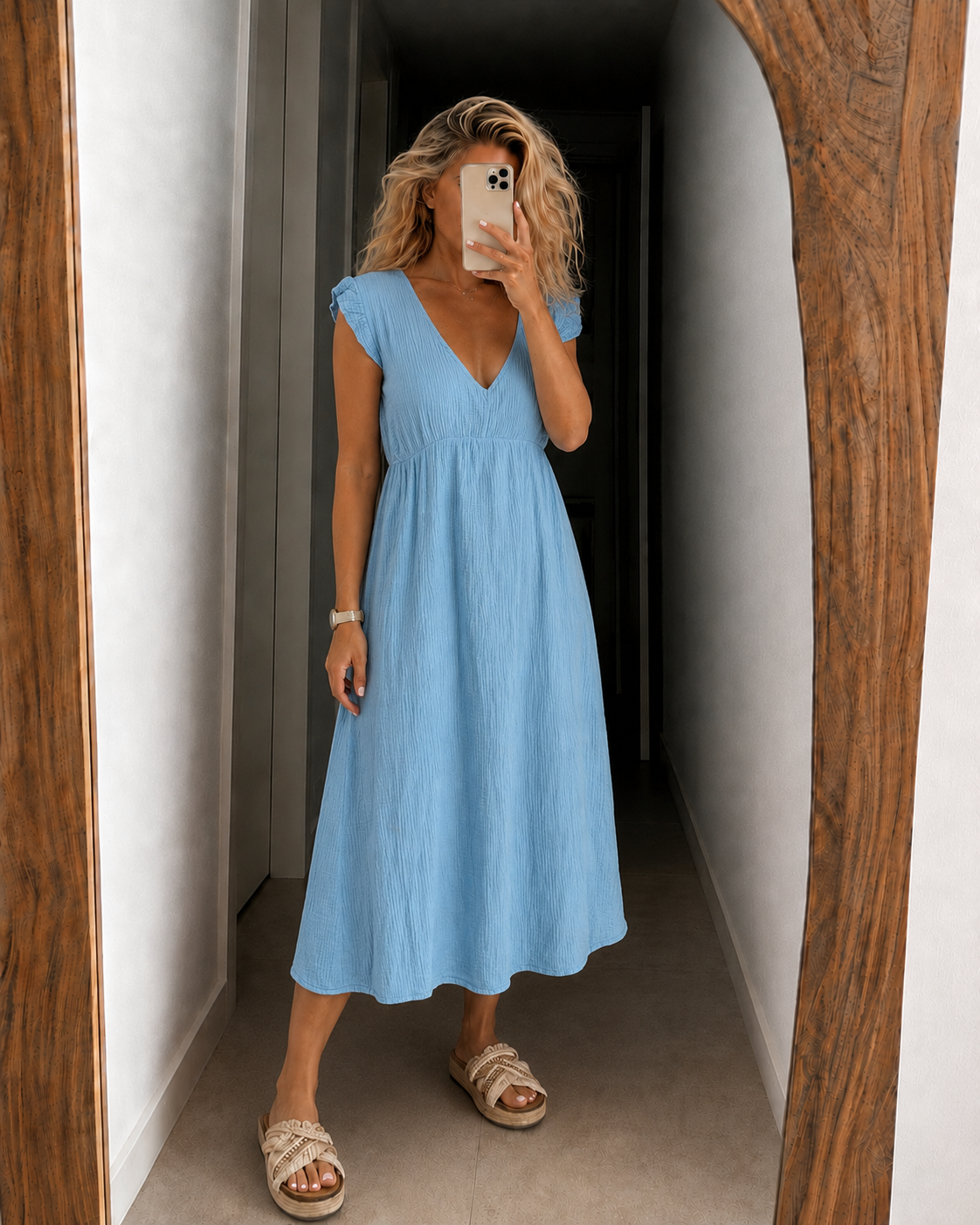 Belisande Midi Dress
