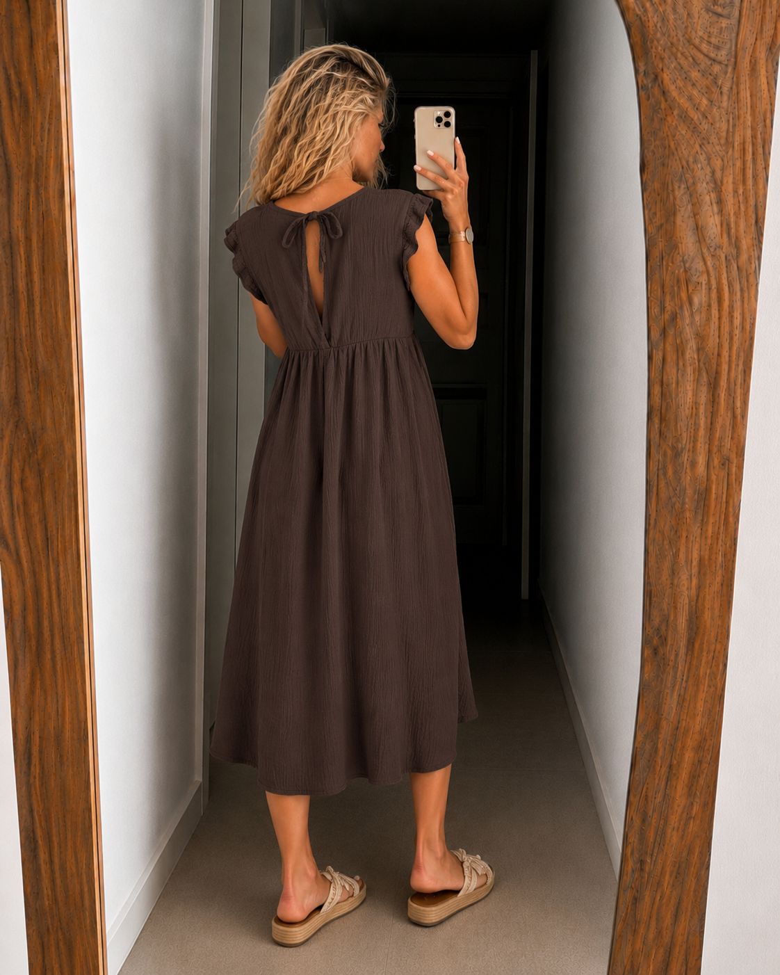 Belisande Midi Dress