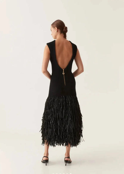 Belle Knit Midi Dress