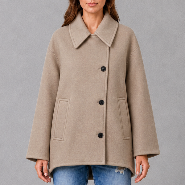 Brigid Vintage Relaxed Longline Coat