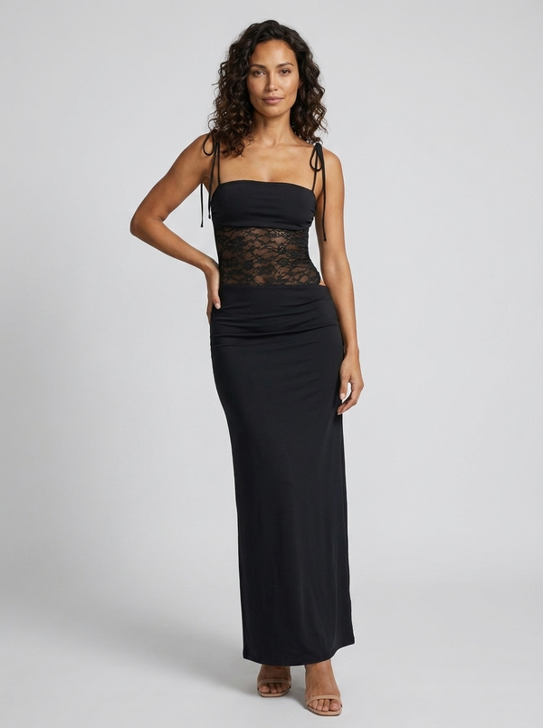 Brigitte Lace Maxi Dress