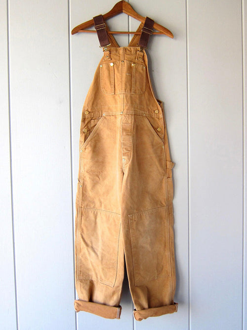 Coralia Dungaree Jumpsuit - Khaki