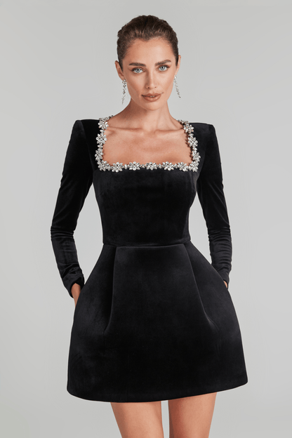 Crystal Mini Dress