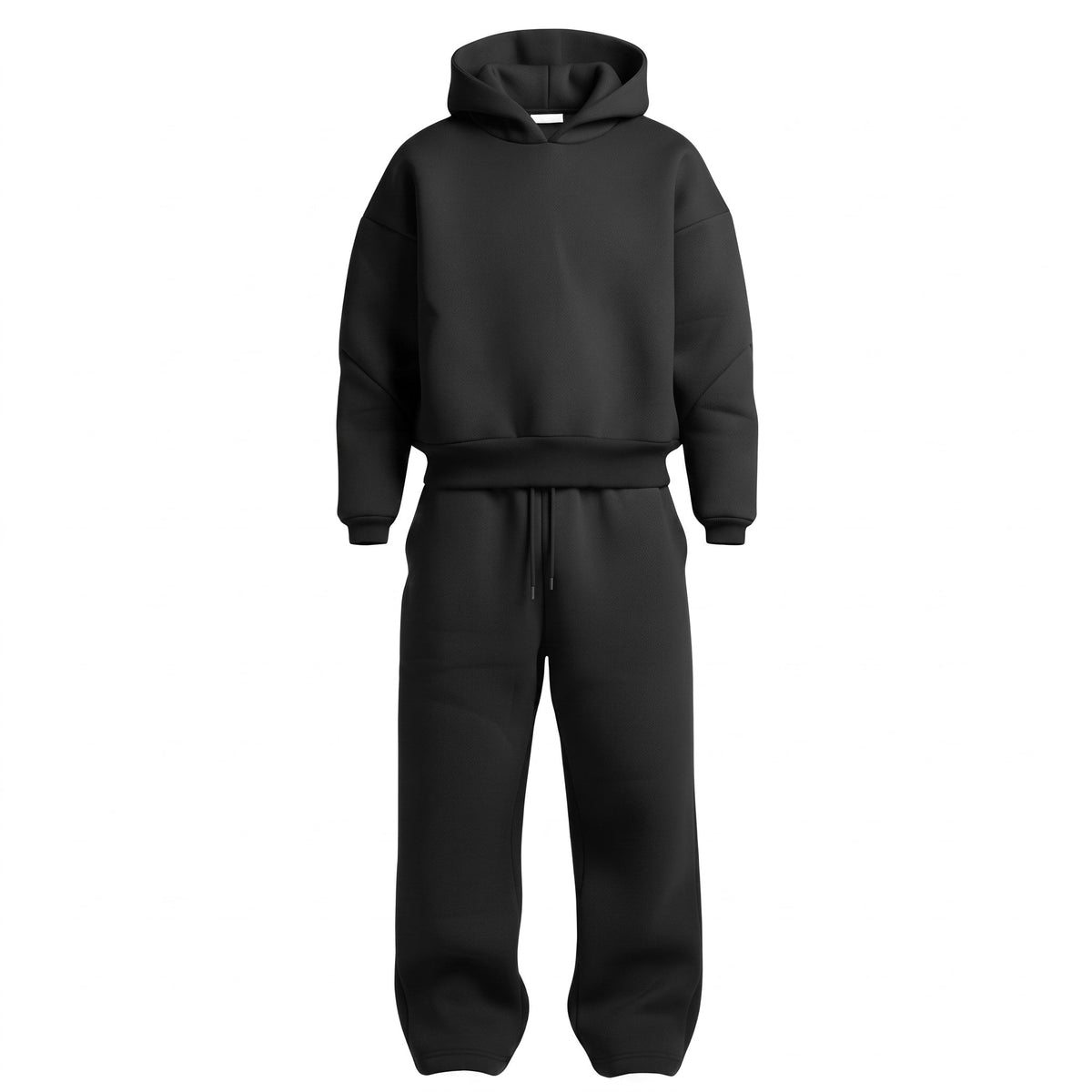 Cyrus Relaxed Hooded Tracksuit - Black