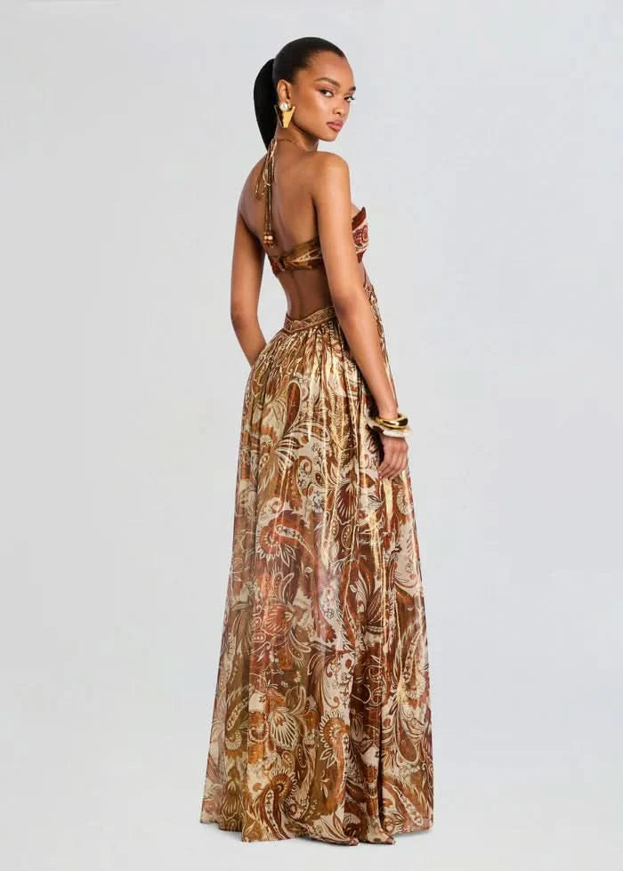 maxi dress for summer party Floral Summer Maxi Dress