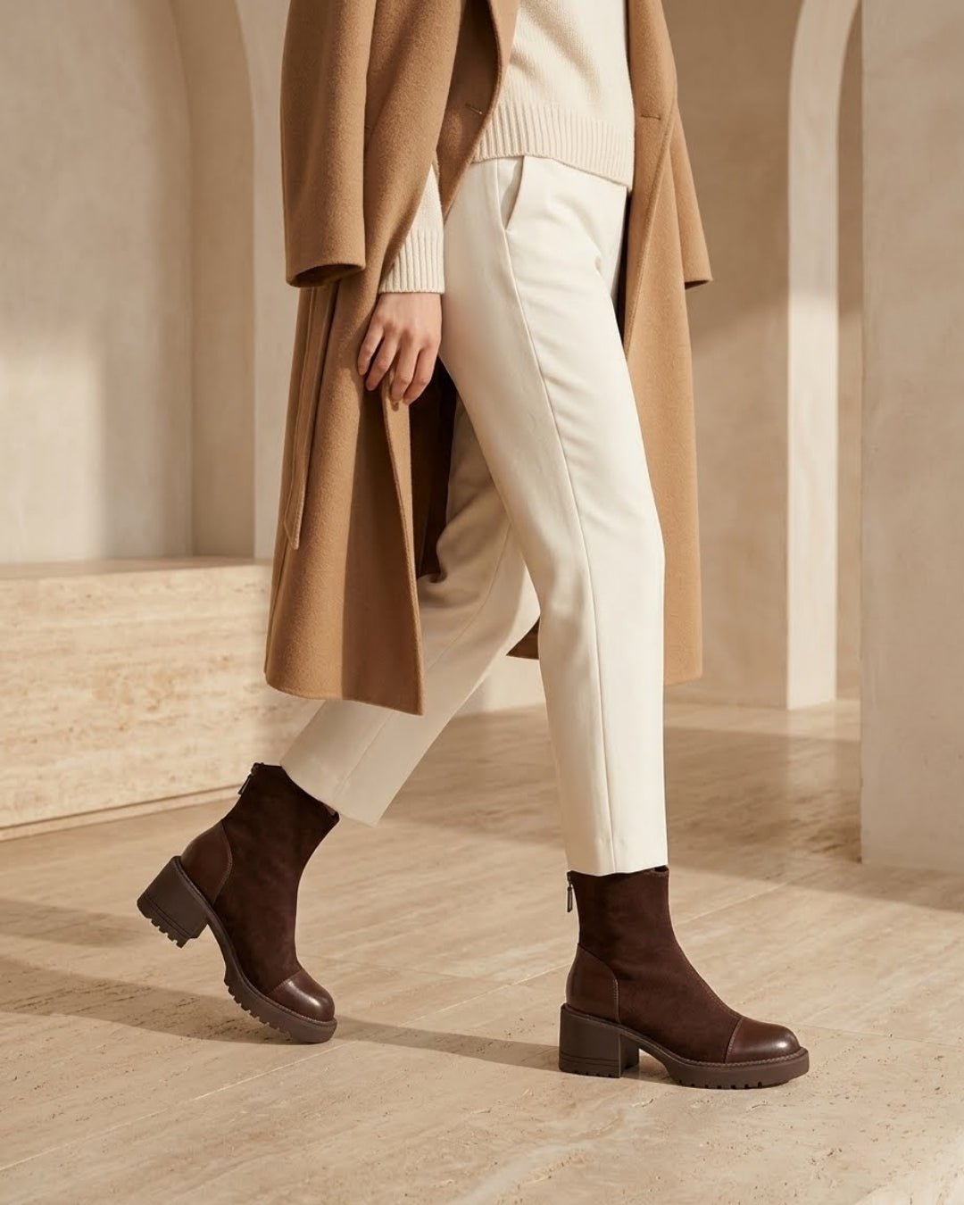 Eudora Suede Ankle Boots