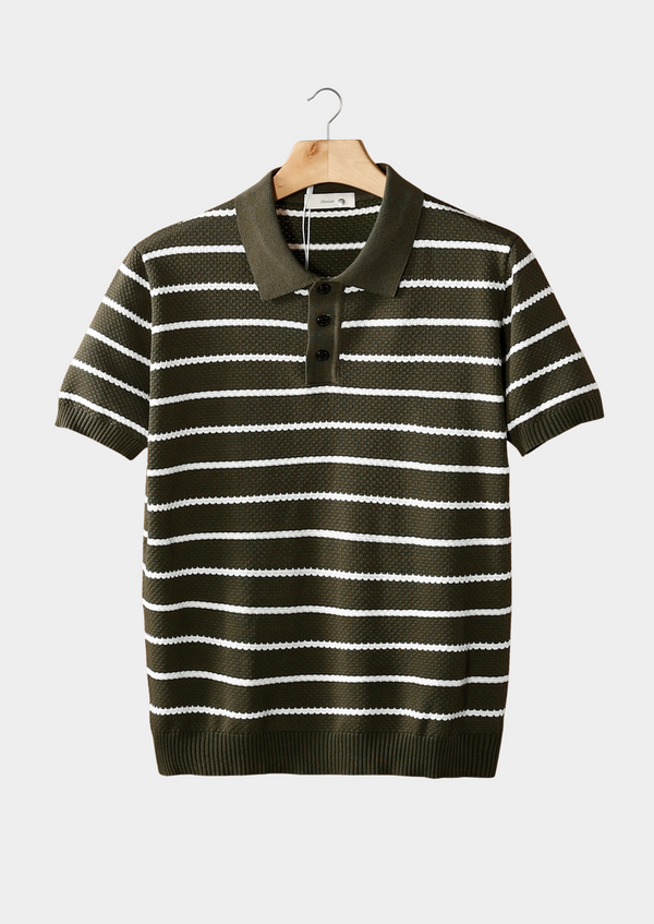 Everett Striped Polo Shirt