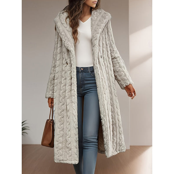 Frida Longline Hooded Coat