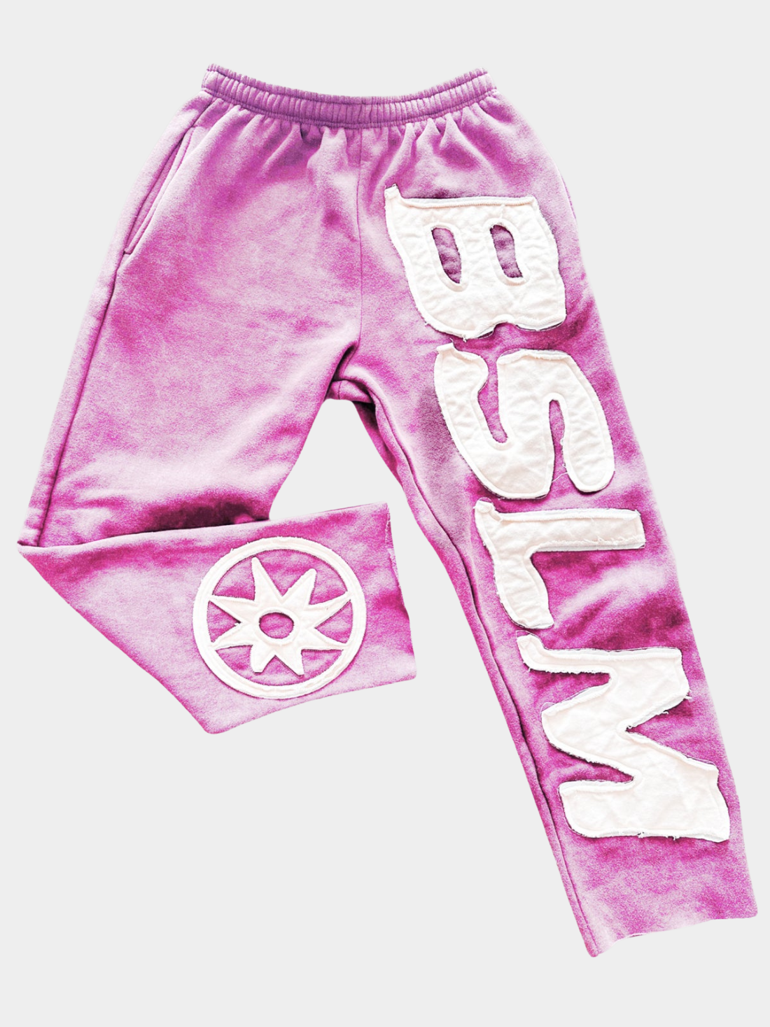 Gisella Top Stitch Pants - Pink