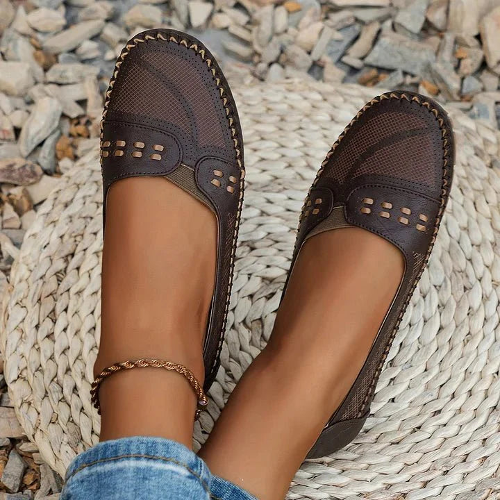 Giuliana Perforated Loafers