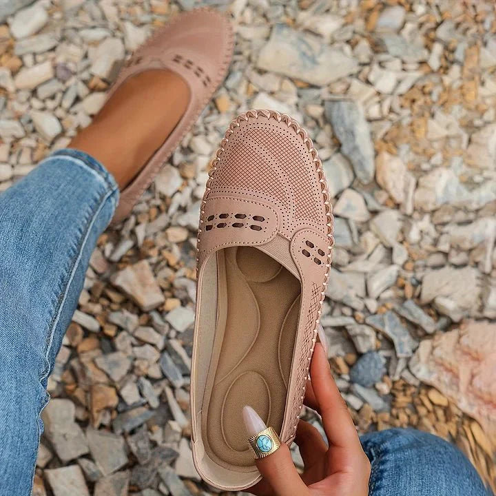 Giuliana Perforated Loafers