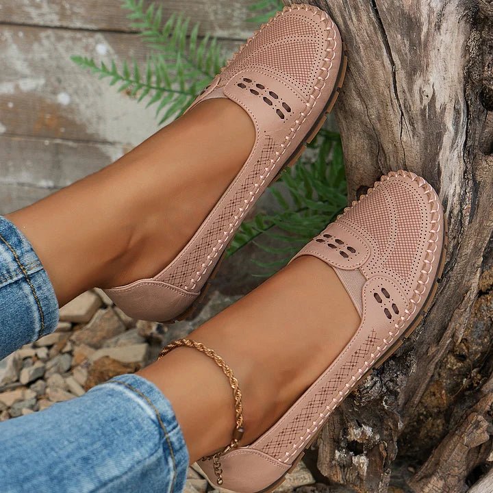 Giuliana Perforated Loafers
