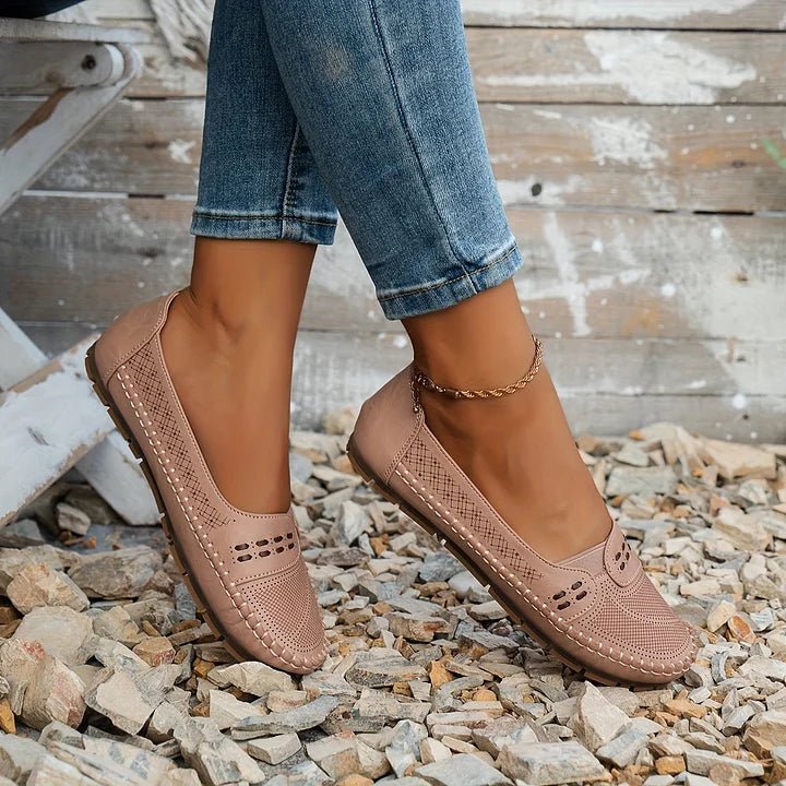 Giuliana Perforated Loafers