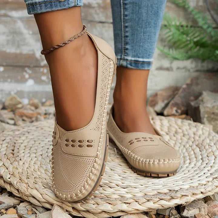 Giuliana Perforated Loafers