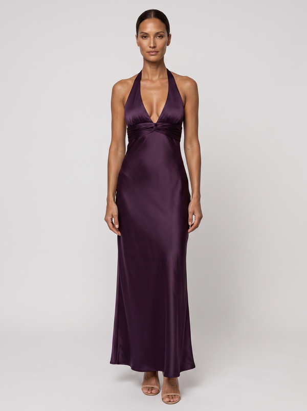 Graciela Halter Maxi Dress