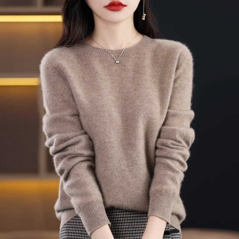 Honoree Ribbed Knit Top - Light Brown
