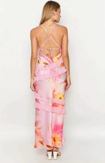 Inara Ruffle Maxi Dress