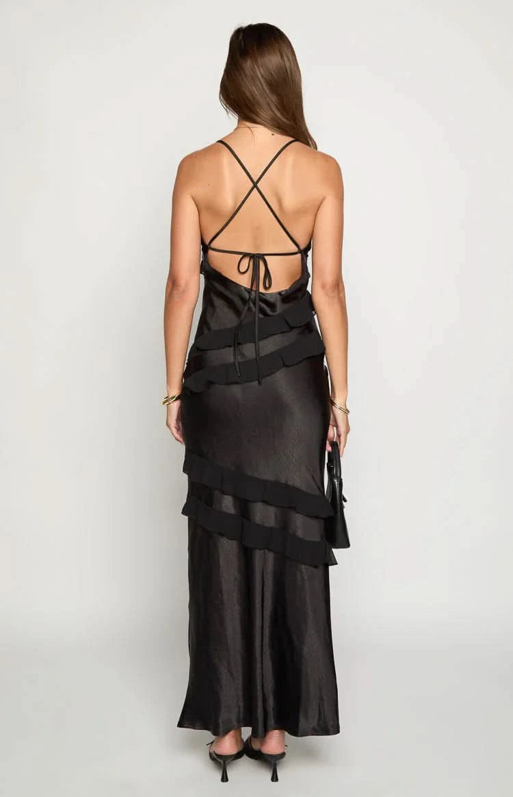 Inara Ruffle Maxi Dress