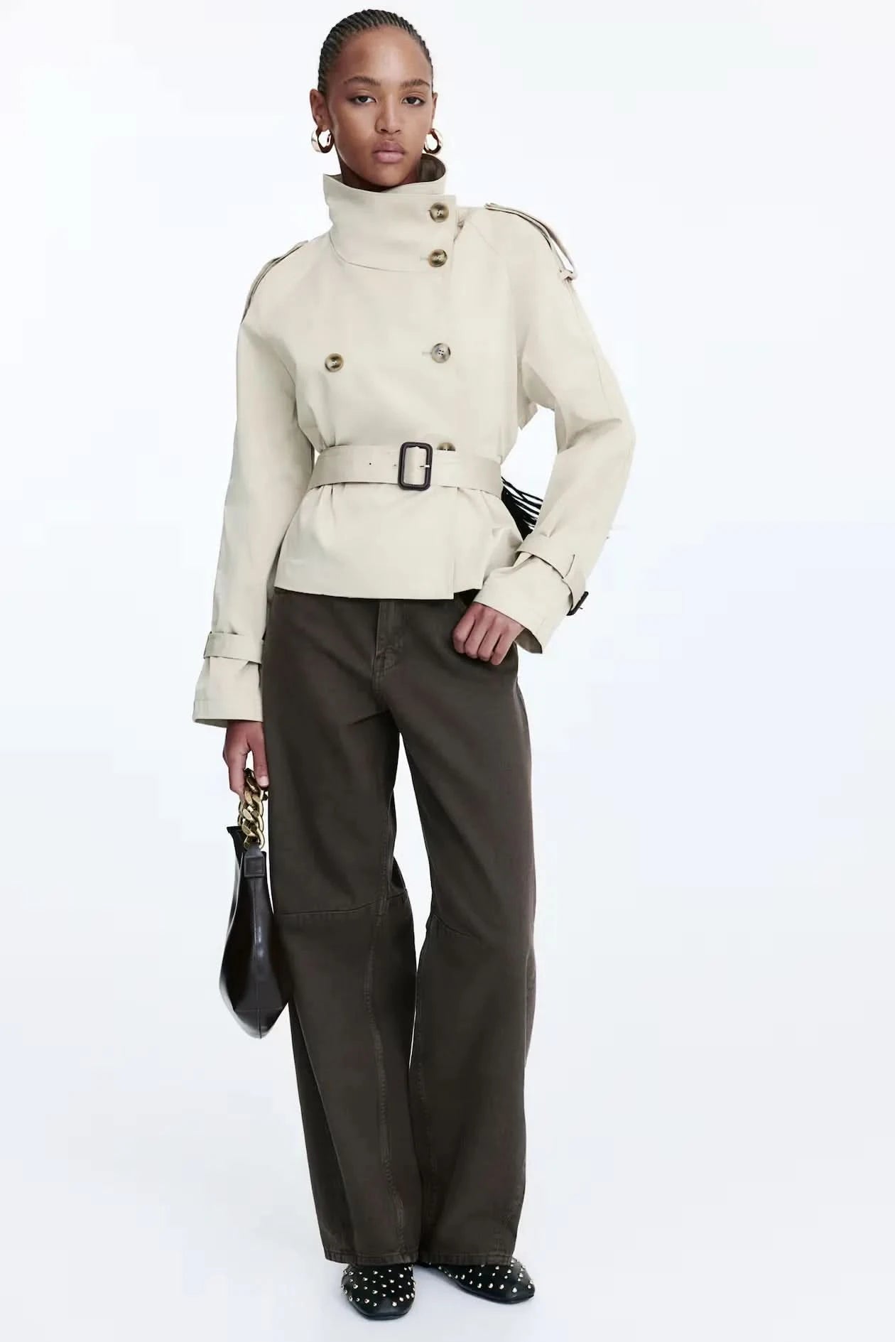 Ivy Short Trench Coat