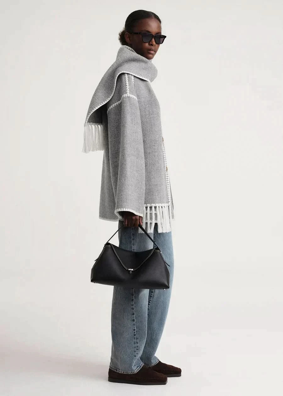 Jessy Elegant Scarf Coat