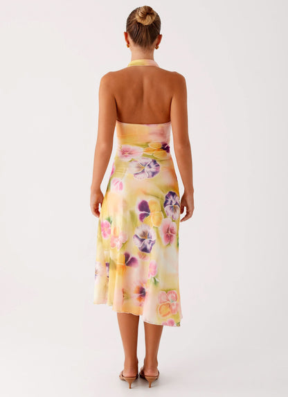 Kayce Halter Dress