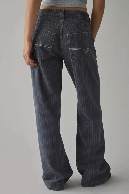 Kayla Striped Jeans