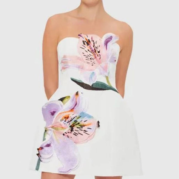 Lady Floral Mini Dress
