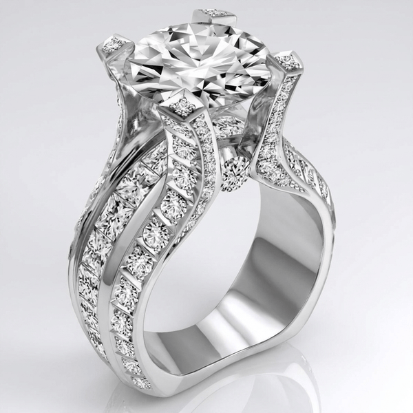 Leighton Round Halo Ring