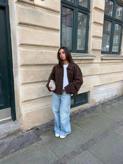 Lena Suede Jacket