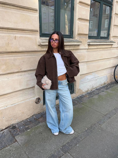 Lena Suede Jacket