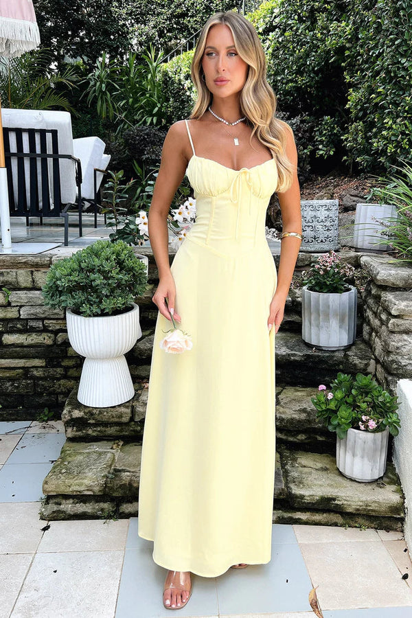 Lorika Corset Maxi Dress